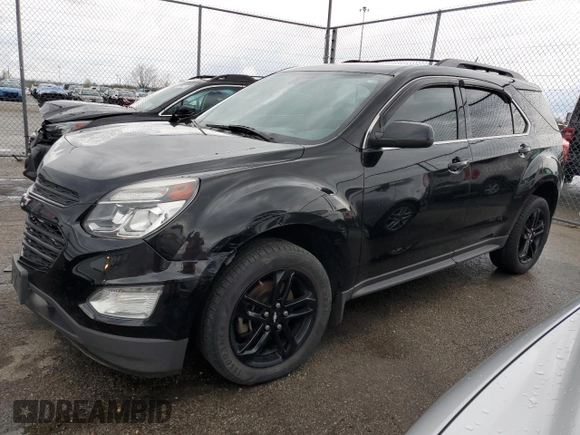 2017 Chevrolet Equinox LT with VIN 2GNALCEK7H6273888, listed as a Copart auction lot 51237435 with 157,525 mi miles and Salvage Title. Bid and sale history available at carsss.com. Image 1.