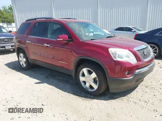2007 GMC Acadia SLT with VIN 1GKER33737J171985, listed as a IAAI auction lot 42068832 with 256,115 mi miles. Bid and sale history available at carsss.com. Image 1.