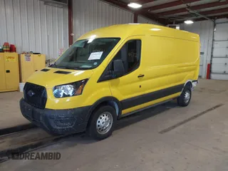 2023 Ford Transit Cargo with VIN 1FTBR2C88PKB17299, listed as a IAAI auction lot 41951132 with 19,461 mi miles and . Bid and sale history available at DreamBid. Image 17.