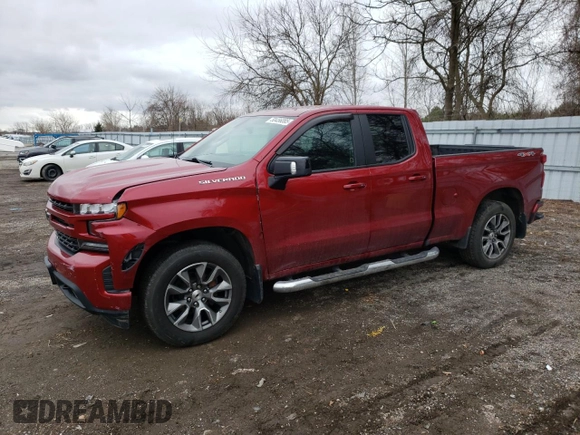 2019 Chevrolet Silverado 1500 RST with VIN 1GCRYEEK8KZ299758, listed as a Copart auction lot 50456085 with 61,593 mi miles and Clean Title. Bid and sale history available at DreamBid. Image 1.