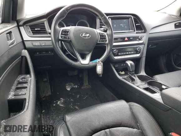 2019 Hyundai Sonata SEL with VIN 5NPE34AF0KH764377, listed as a Copart auction lot 41577035 with 120,134 mi miles and Salvage Title. Bid and sale history available at DreamBid. Image 8.