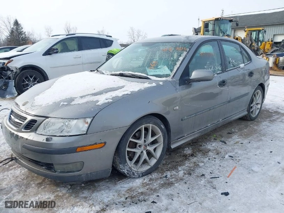 2004 Saab 9-3 Aero with VIN YS3FH49Y941031338, listed as a IAAI auction lot 41404815 with 101,979 mi miles. Bid and sale history available at carsss.com. Image 2.