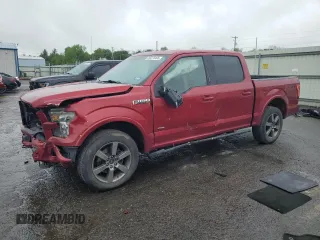 2016 Ford F-150 XLT with VIN 1FTEW1EP4GKE42424, listed as a Copart auction lot 56374405 with 167,275 mi miles and Salvage title. Bid and sale history available at DreamBid. Image 1.