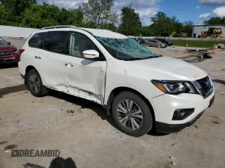 2020 Nissan Pathfinder SV with VIN 5N1DR2BN3LC623039, listed as a Copart auction lot 58054035 with 35,798 mi miles and Salvage title. Bid and sale history available at DreamBid. Image 4.