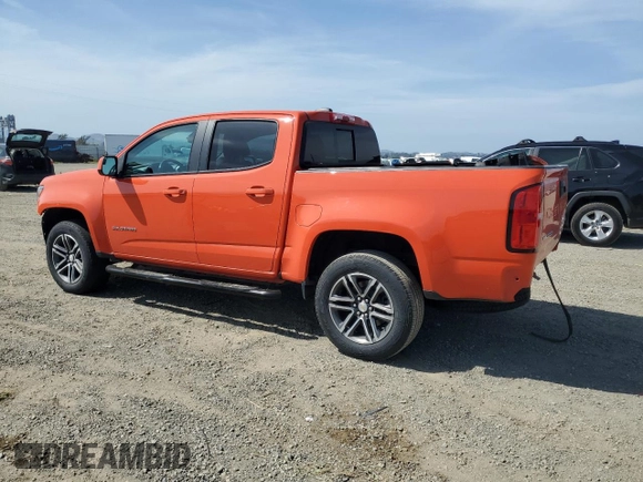 2021 Chevrolet Colorado 2WD LT with VIN 1GCGSCEN4M1144925, listed as a Copart auction lot 54852425 with 50,874 mi miles and Salvage title. Bid and sale history available at DreamBid. Image 2.
