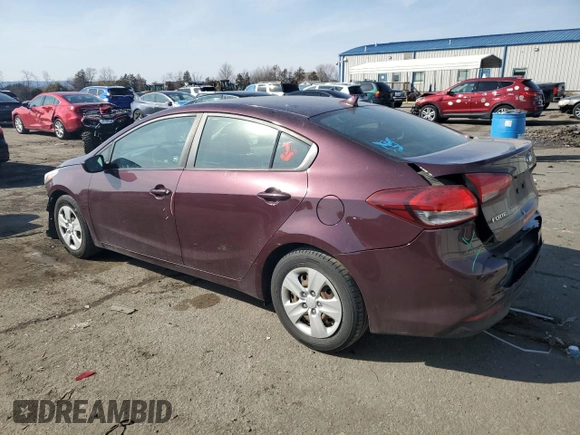 2017 Kia Forte LX with VIN 3KPFK4A72HE058220, listed as a Copart auction lot 46610335 with 84,116 mi miles and Salvage Title. Bid and sale history available at carsss.com. Image 2.