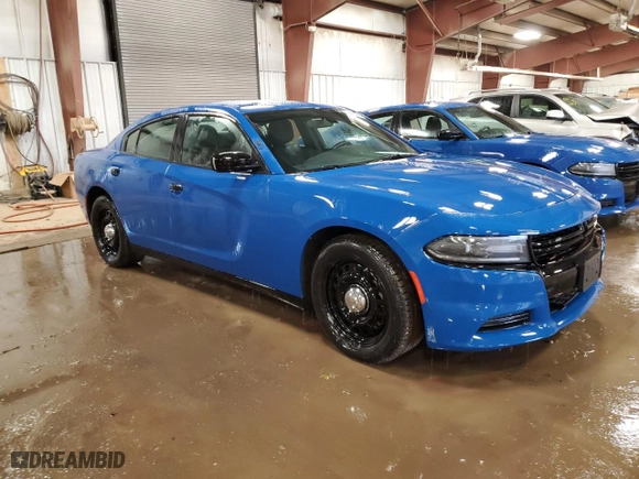 2020 Dodge Charger Police with VIN 2C3CDXKT4LH171551, listed as a Copart auction lot 47269125 with 92,654 mi miles and Clean Title. Bid and sale history available at carsss.com. Image 4.