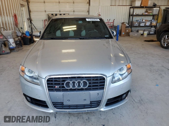 2005 Audi S4 z VIN WAUGL68EX5A507494, wystawiony jako Copart lot #77035024 z przebiegiem 172 051 mil mil oraz Szkoda całkowita • Salvage title. Historia ofert i sprzedaży dostępna na DreamBid. Obrazek 5.