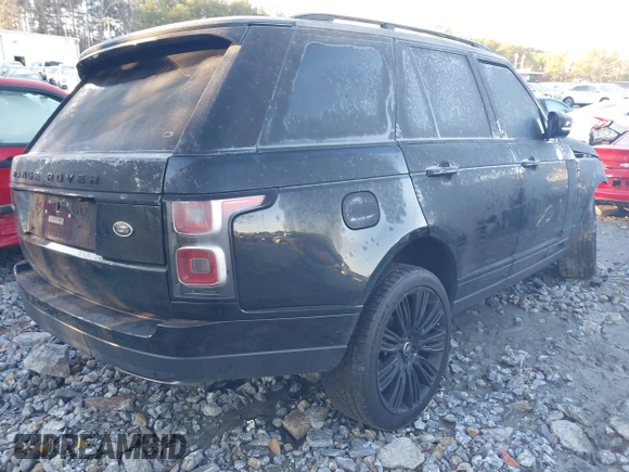 2019 Land Rover Range Rover with VIN SALGS2RE9KA528385, listed as a IAAI auction lot 41018765 with 62,773 mi miles and . Bid and sale history available at DreamBid. Image 4.
