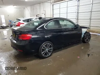 2018 BMW 2 Series 230i xDrive with VIN WBA2J3C52JVD48613, listed as a Copart auction lot 55119525 with 88,523 mi miles and Salvage title. Bid and sale history available at DreamBid. Image 3.