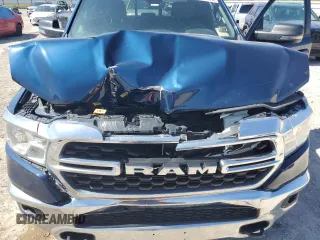2023 Ram 1500 Big Horn with VIN 1C6SRFBT0PN610994, listed as a Copart auction lot 46251105 with 47,578 mi miles and Salvage Title. Bid and sale history available at carsss.com. Image 12.