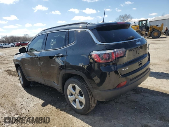 2019 Jeep Compass Latitude with VIN 3C4NJDBB7KT847886, listed as a Copart auction lot 49883665 with 162,470 mi miles and Salvage title. Bid and sale history available at DreamBid. Image 2.