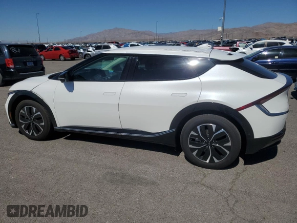 2024 Kia EV6 Wind with VIN KNDC34LAXR5213764, listed as a Copart auction lot 73032434 with 3,239 mi miles and Salvage Title. Bid and sale history available at carsss.com. Image 2.