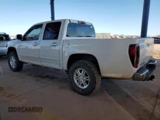 2012 GMC Canyon SLE1 with VIN 1GTH6MFE5C8126517, listed as a Copart auction lot 80672724 with 161,090 mi miles and Salvage Title. Bid and sale history available at carsss.com. Image 2.