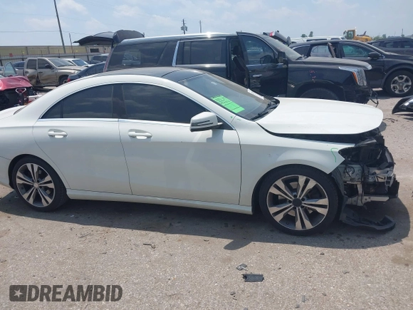 2014 Mercedes-Benz CLA 250 with VIN WDDSJ4EBXEN105295, listed as a IAAI auction lot 42275555 with 88,888 mi miles and . Bid and sale history available at DreamBid. Image 14.