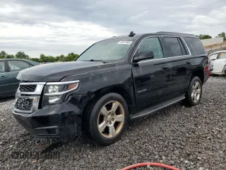 2015 Chevrolet Tahoe LT with VIN 1GNSCBKCXFR567606, listed as a Copart auction lot 60107905 with 205,121 mi miles and Salvage title. Bid and sale history available at DreamBid. Image 1.
