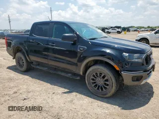 2020 Ford Ranger XL with VIN 1FTER4EH9LLA85327, listed as a Copart auction lot 58895515 with 52,156 mi miles and Salvage title. Bid and sale history available at DreamBid. Image 4.