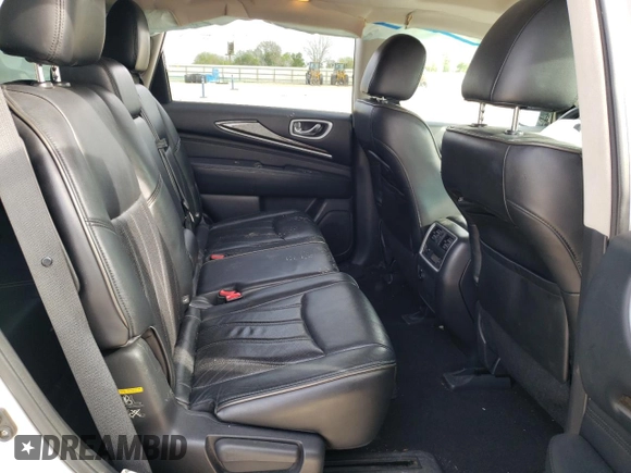 2015 Infiniti QX60 with VIN 5N1AL0MN0FC505962, listed as a Copart auction lot 50455735 with 141,798 mi miles and Salvage Title. Bid and sale history available at DreamBid. Image 12.