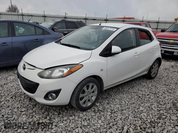 2011 Mazda 2 Sport with VIN JM1DE1HY9B0109644, listed as a Copart auction lot 86347414 with 168,443 mi miles and Salvage Title. Bid and sale history available at carsss.com. Image 1.