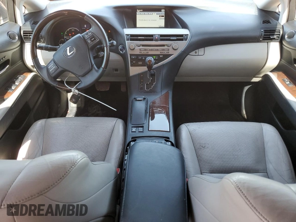 2012 Lexus RX 450h with VIN JTJZB1BA4C2408052, listed as a Copart auction lot 47407135 with 136,084 mi miles and Salvage title. Bid and sale history available at DreamBid. Image 8.
