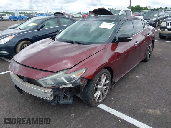 2016 Nissan Maxima S with VIN 1N4AA6AP3GC401332, listed as a IAAI auction lot 42371607 with 177,464 mi miles and . Bid and sale history available at DreamBid. Image 17.