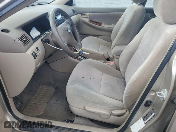 2006 Toyota Corolla CE with VIN 2T1BR32E16C572962, listed as a Copart auction lot 53536165 with 83,050 mi miles and Salvage Title. Bid and sale history available at DreamBid. Image 7.