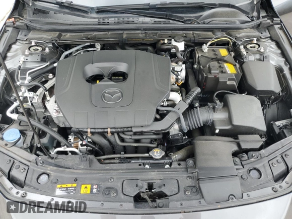 2024 Mazda 3 S Preferred with VIN JM1BPALM9R1716637, listed as a Copart auction lot 58008425 with 9,627 mi miles and Salvage title. Bid and sale history available at DreamBid. Image 11.