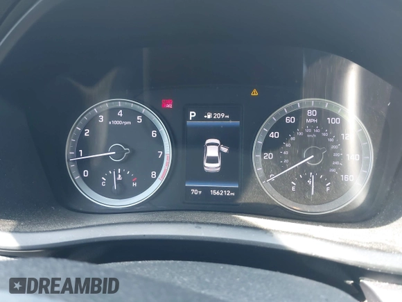 2018 Hyundai Sonata SEL with VIN 5NPE34AFXJH656508, listed as a IAAI auction lot 42053020 with 156,212 mi miles and . Bid and sale history available at carsss.com. Image 7.