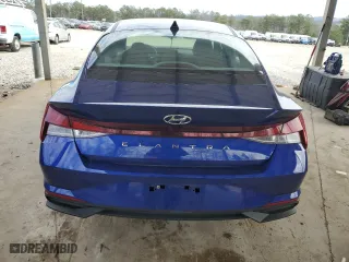 2023 Hyundai Elantra SEL with VIN KMHLM4AG2PU630962, listed as a Copart auction lot 45508275 with 39,632 mi miles and Salvage Title. Bid and sale history available at carsss.com. Image 6.