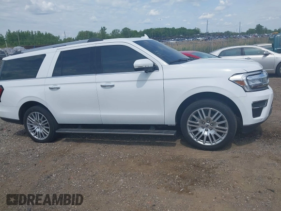2023 Ford Expedition Max Limited with VIN 1FMJK2A85PEA40906, listed as a IAAI auction lot 42396188 with 24,753 mi miles and . Bid and sale history available at DreamBid. Image 13.