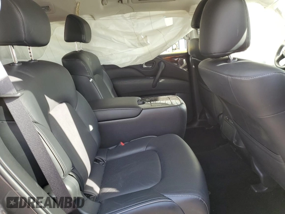 2024 Infiniti QX80 LUXE with VIN JN8AZ2AE2R9328307, listed as a Copart auction lot 44684235 with 20,261 mi miles and Non Repairable. Bid and sale history available at carsss.com. Image 11.