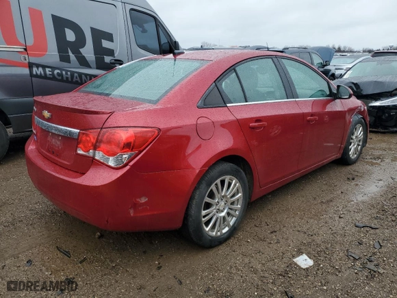 2014 Chevrolet Cruze ECO with VIN 1G1PH5SB9E7155348, listed as a Copart auction lot 86968934 with 0 mi miles and Salvage Title. Bid and sale history available at carsss.com. Image 3.