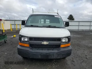 2008 Chevrolet Express Cargo with VIN 1GCFG15X381122844, listed as a Copart auction lot 48743495 with 215,815 mi miles and Clean title. Bid and sale history available at DreamBid. Image 5.