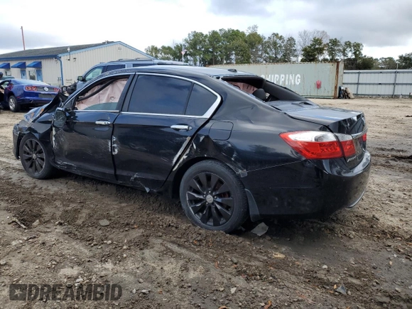 2013 Honda Accord Sdn EX-L with VIN 1HGCR2F86DA162583, listed as a Copart auction lot 41452865 with Not Provided miles and Non Repairable. Bid and sale history available at carsss.com. Image 2.