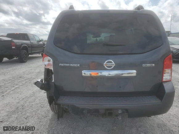 2012 Nissan Pathfinder LE with VIN 5N1AR1NN6CC637106, listed as a Copart auction lot 47928495 with 175,861 mi miles and Salvage Title. Bid and sale history available at carsss.com. Image 6.