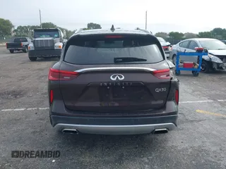 2020 Infiniti QX50 Luxe with VIN 3PCAJ5M10LF119755, listed as a IAAI auction lot 41356089 with 39,243 mi miles and . Bid and sale history available at DreamBid. Image 16.