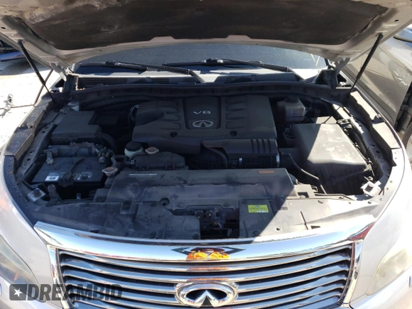 2011 Infiniti QX56 7-passenger with VIN JN8AZ2NEXB9002920, listed as a Copart auction lot 50844654 with 189,495 mi miles and Salvage Title. Bid and sale history available at carsss.com. Image 12.