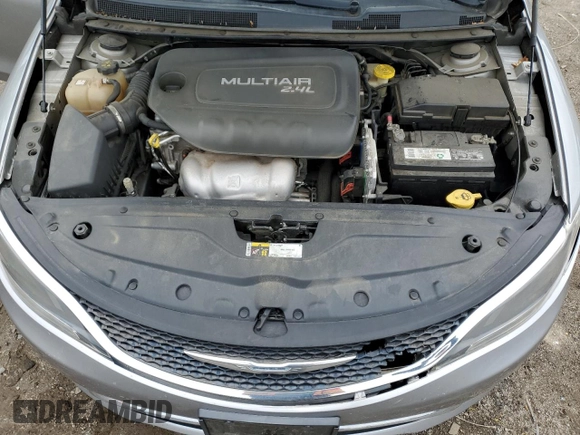 2015 Chrysler 200 Limited with VIN 1C3CCCAB0FN683937, listed as a Copart auction lot 56407055 with 107,889 mi miles and Salvage title. Bid and sale history available at DreamBid. Image 11.