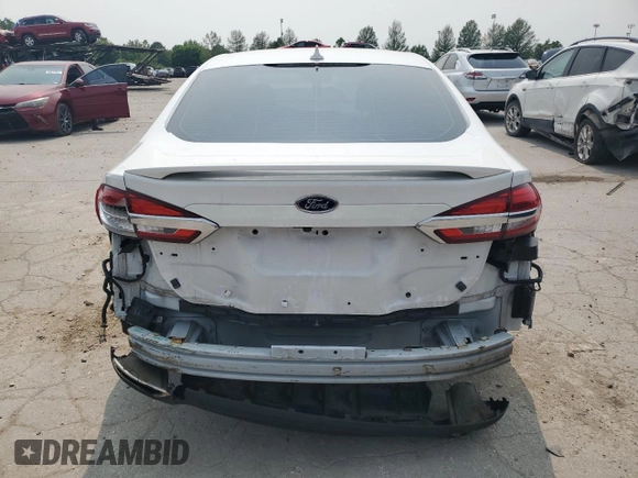 2019 Ford Fusion Titanium with VIN 3FA6P0K91KR217096, listed as a Copart auction lot 57796185 with 84,128 mi miles and Salvage title. Bid and sale history available at DreamBid. Image 6.