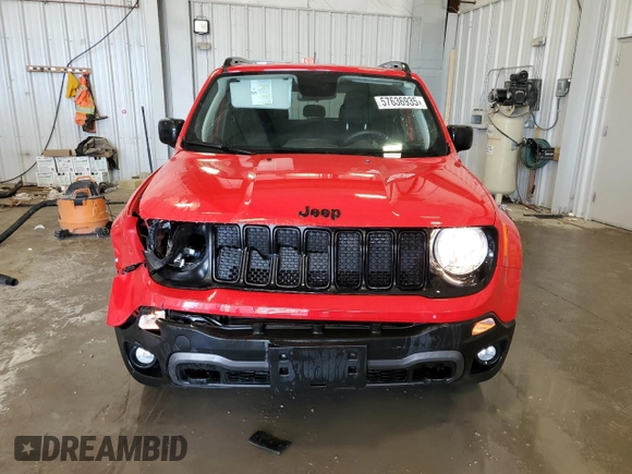 2020 Jeep Renegade Sport z VIN ZACNJBAB2LPL73311, wystawiony jako Copart lot #57636935 z przebiegiem 71 315 mil mil oraz Szkoda całkowita • Salvage title. Historia ofert i sprzedaży dostępna na DreamBid. Obrazek 5.