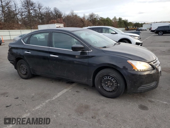 2015 Nissan Sentra SV with VIN 3N1AB7APXFY226048, listed as a Copart auction lot 80827454 with 99,428 mi miles and Non Repairable. Bid and sale history available at carsss.com. Image 4.