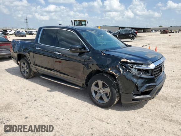 2022 Honda Ridgeline RTL-E z VIN 5FPYK3F7XNB002065, wystawiony jako Copart lot #62134335 z przebiegiem 73 934 mil mil oraz Szkoda całkowita • Salvage title. Historia ofert i sprzedaży dostępna na DreamBid. Obrazek 4.