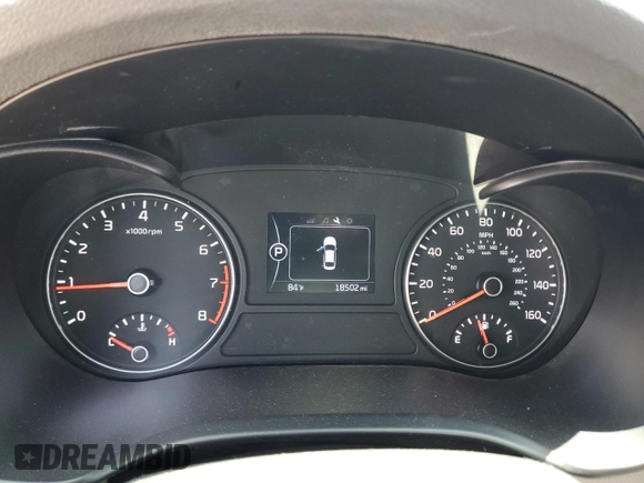 2018 Kia Optima LX with VIN 5XXGT4L32JG261357, listed as a Copart auction lot 64586425 with 18,502 mi miles and Salvage title. Bid and sale history available at DreamBid. Image 9.