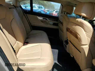2019 BMW 7 Series 740i xDrive with VIN WBA7E4C50KGV70103, listed as a Copart auction lot 53019885 with 66,862 mi miles and Salvage Title. Bid and sale history available at carsss.com. Image 10.