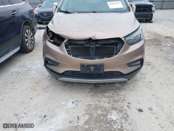 2018 Buick Encore Preferred II with VIN KL4CJBSB9JB653012, listed as a IAAI auction lot 41092333 with 102809 miles. Bid and sale history available at carsss.com. Image 6.