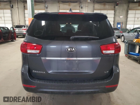 2017 Kia Sedona LX with VIN KNDMB5C14H6218920, listed as a Copart auction lot 51538425 with 178,862 mi miles and Clean Title. Bid and sale history available at DreamBid. Image 6.