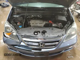 2005 Honda Odyssey EX-L with VIN 5FNRL38725B097759, listed as a Copart auction lot 49485295 with 199,008 mi miles and Salvage title. Bid and sale history available at DreamBid. Image 12.