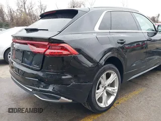 2023 Audi Q8 Premium with VIN WA1AVBF19PD019841, listed as a IAAI auction lot 40827495 with 29,033 mi miles and . Bid and sale history available at DreamBid. Image 6.