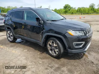 2019 Jeep Compass Limited with VIN 3C4NJDCB0KT740855, listed as a Copart auction lot 59127345 with 41,968 mi miles and Clean title. Bid and sale history available at DreamBid. Image 4.