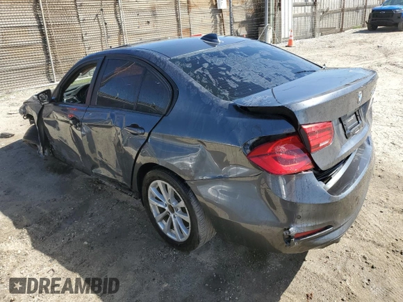 2017 BMW 3 Series 320i with VIN WBA8E1G50HNU13933, listed as a Copart auction lot 47787075 with 116,365 mi miles and Salvage Title. Bid and sale history available at carsss.com. Image 2.